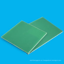 Painel epóxi laminado de fibra de vidro verde FR4